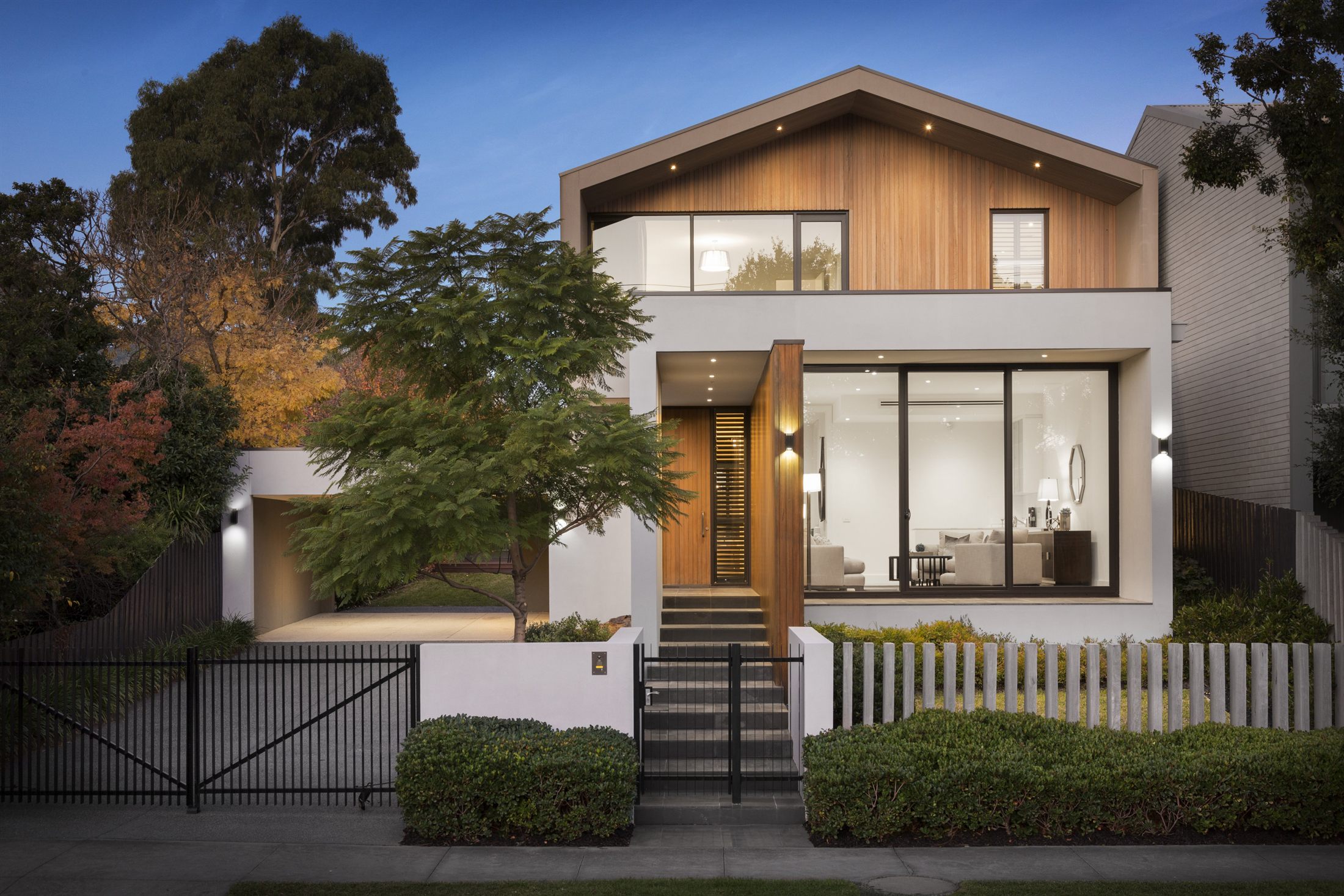 Residential property exterior view